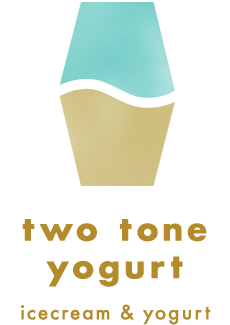 two tone yogurt